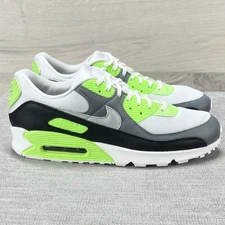 Nike By You Air Max 90 White Green FZ3984 900 Men's Size 14