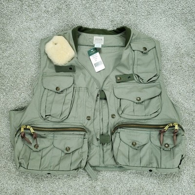 ★USA製★90s★FILSON★FLY FISHING GUIDE VEST★ Filson Fly Fish Guide Vest Mens Large Green Style 136S Made In USA