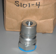 S101-4 Safeway Hydraulics 1/2"NPT Male Half Coupler, 1pc, Parker Cross H4-63
