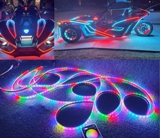 14PCS 6.5FT 2M Dream CHASING Illuminated Attractive Bluetooth LED Strips Lights