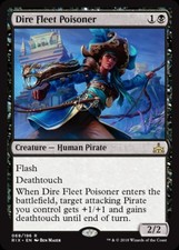 Dire Fleet Poisoner - Light Play MTG Rivals of Ixalan