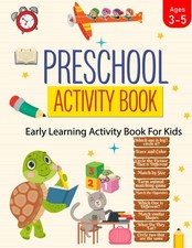 Preschool Activity Book: Early Learning Activity Book for Kids Ages 3-5  Ov...