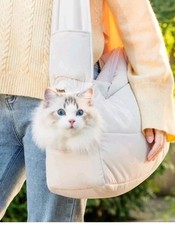 Small Pet Carrier Pouch Cat Carrier - Vet Visits - Nail Trimming