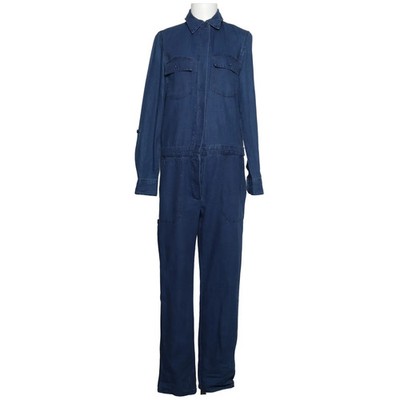 Max Studio, Jumpsuit, Größe: M, Blau, Baumwolle, Einfarbig, Damen #7xM