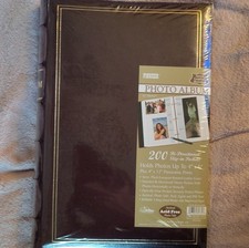 Pioneer Le Memo BT-46 Bonded Leather Slip-in Photo Album 200 4x6 Brown