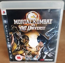 Sony PlayStation 3 Spiel Mortal Kombat Vs DC Universe mit Anleitung Ps3 Spiel