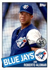 Roberto Alomar 2020 Topps 1985 35th Anniversary #85TB-48 Toronto Blue Jays