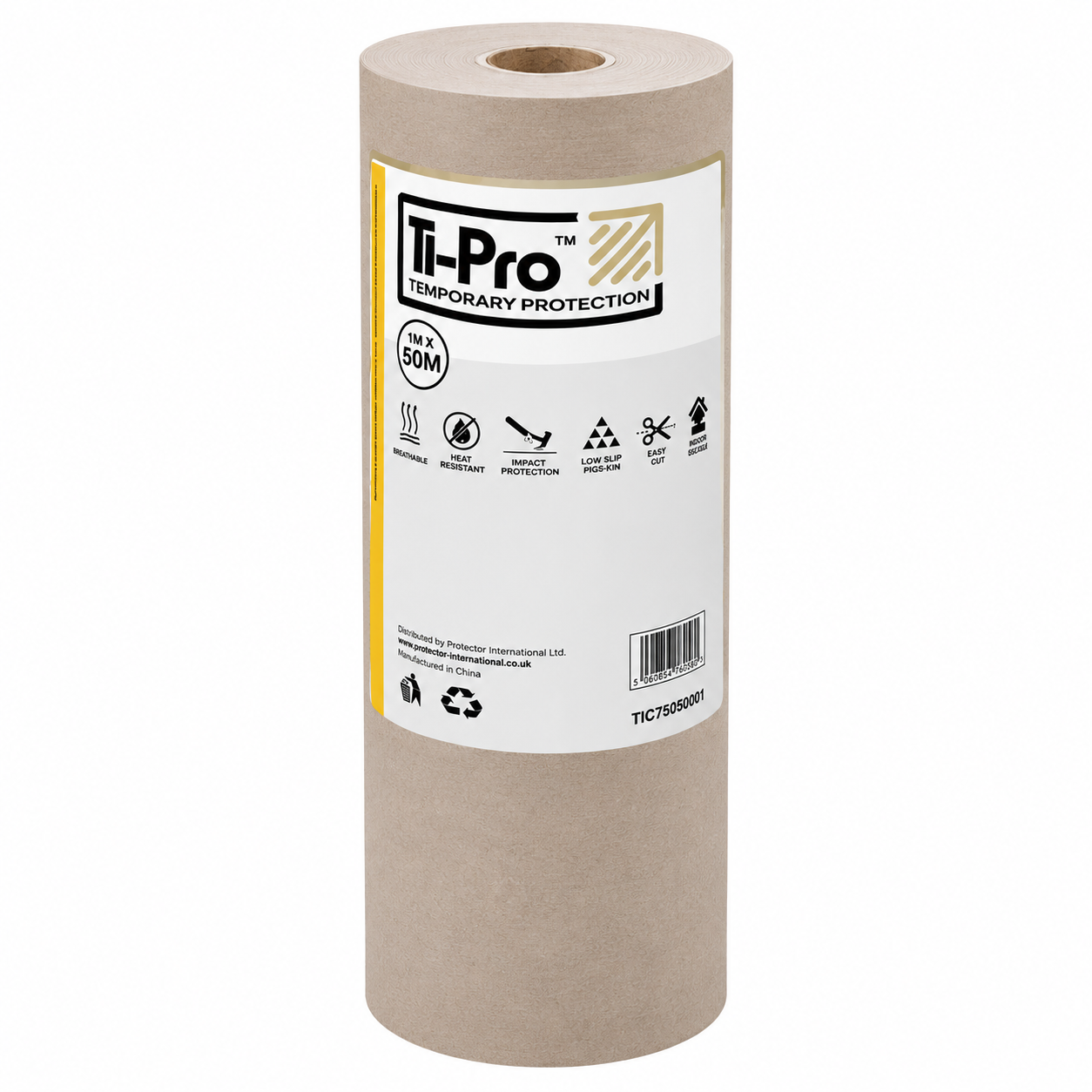 TI-Pro Extreme Heavy-Duty Card Floor Protection Roll 1m x 20m - 750 GSM - Image 2
