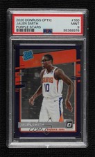 2020 Donruss Optic FOTL Purple Stars Prizm /13 Jalen Smith #160 PSA 9 MINT 14t3