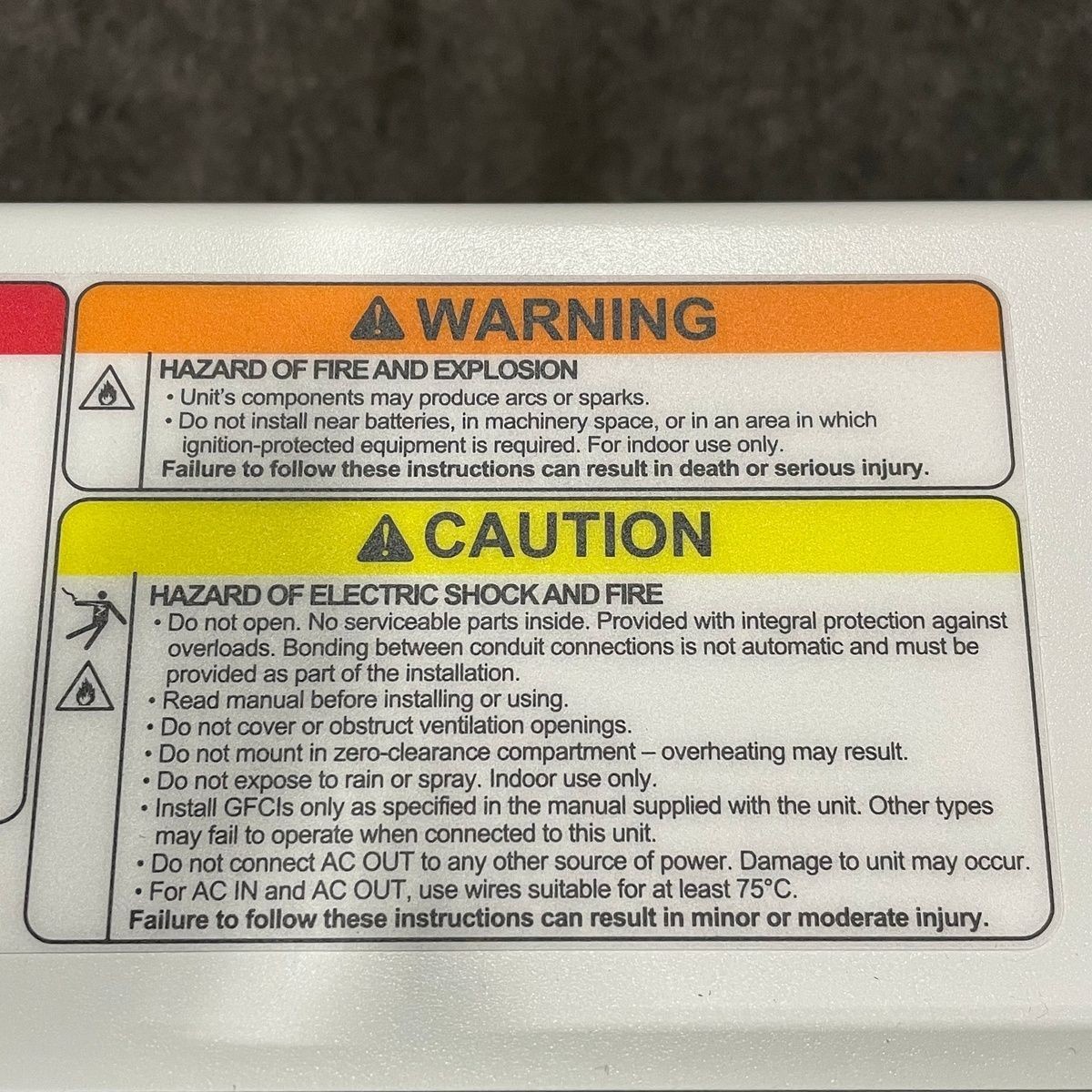 Xantrex Freedom X 3000 Pure Sine Inverter 3000 W 120 VAC 60 Hz *