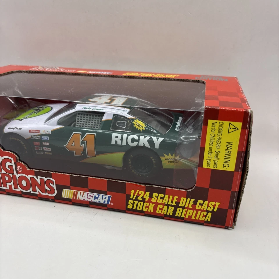 1996 Racing Champions #41Ricky Craven DIECAST 1/24 NASCAR - Imagem 3 de 4