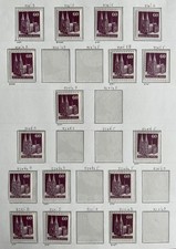 BIZONE 1948 93 ** SAMMLUNG nach TYPEN mit 93wg per 13 meist gepr&uuml;ft BPP(23071c