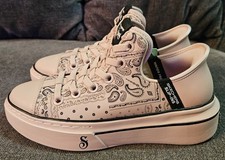   Skechers x Snoop Dogg Slip-ins Snoop One Double G Paisley Blush Women's Size 5