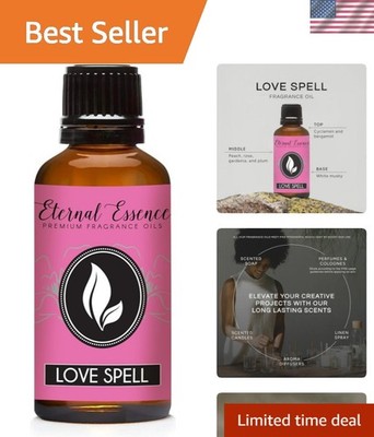 Love Spell Type  Fragrance Oil 30ml - for Candle, Soap Making, Aromatherapy, ...
