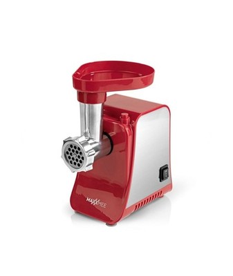 MAXXMEE Fleischwolf 1300W Edelstahl/rot