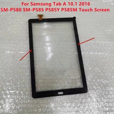 For Samsung Tab A 10.1 2016 P585 P580 Touch Screen Panel Digitizer Sensor Tested