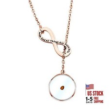 Mustard Seed with god all things are possible mustard seed Y necklace RG