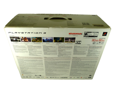 Sony PlayStation 3 Metal Gear Solid 4: Guns of the Patriots 80GB