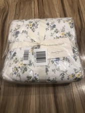 Laura Ashley Cotton Flannel 4-Piece Sheet Set, Queen