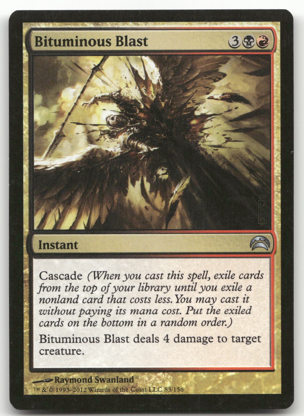 Bituminous Blast #83 (NM) Planechase 2012 PC2 Magic MTG