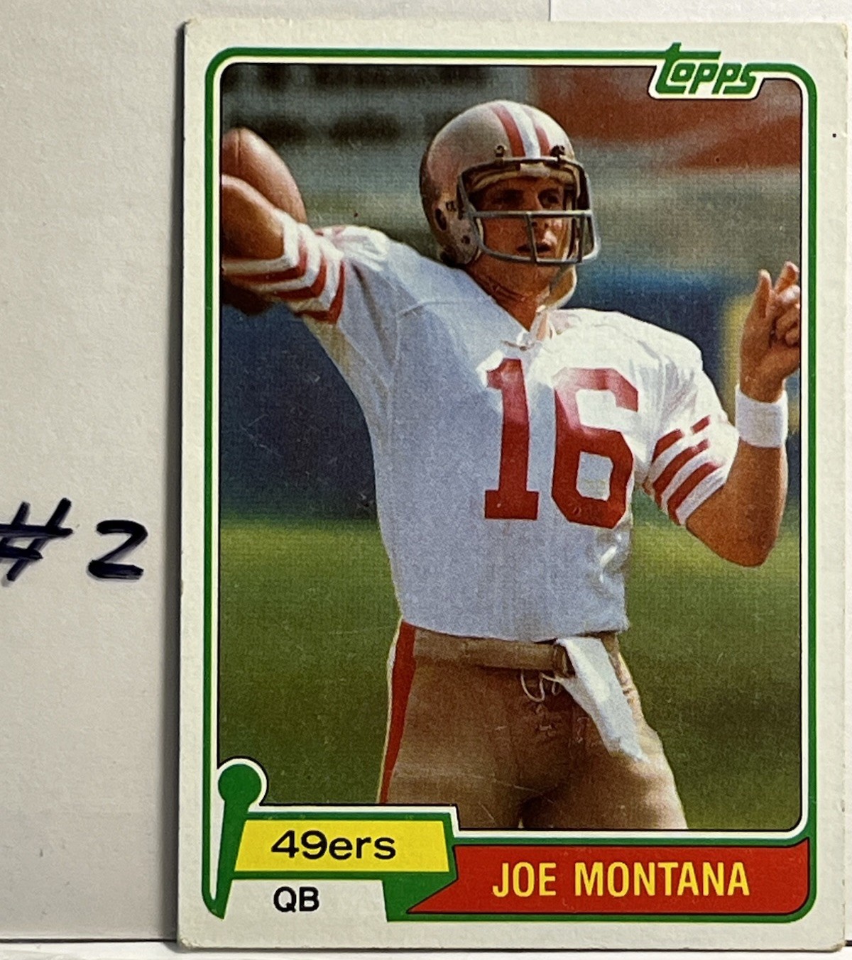 joe montana rookie card graded Joe Montana 1981 Topps #216 Base Price Guide