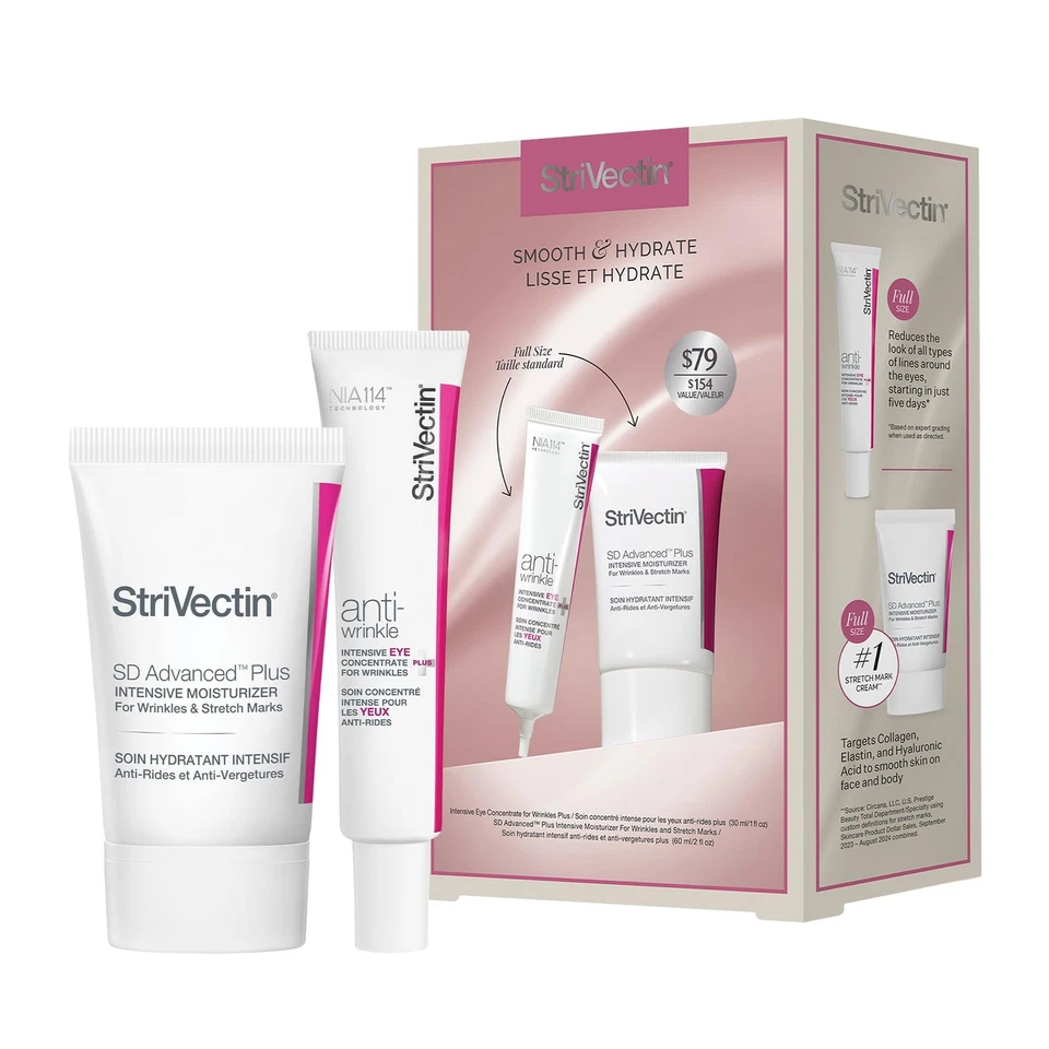 StriVectin Smooth Hydrate Face Moisturizer and Eye Cream Skin Care 2-Piece Set - Image 3 of 4