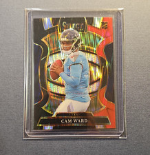 Panini Select 2025 Cam Ward Concourse Prizm Rookie #26 Titans