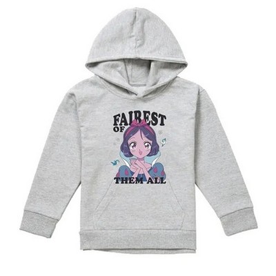 Snow White - ''Fairest Of Them All'' Kapuzenpullover für Kinder, meliert (TV23189)