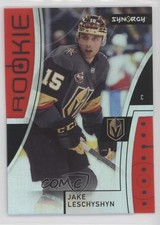 2021-22 Upper Deck Synergy Rookies Red Codes Jake Leschyshyn #101 14bn