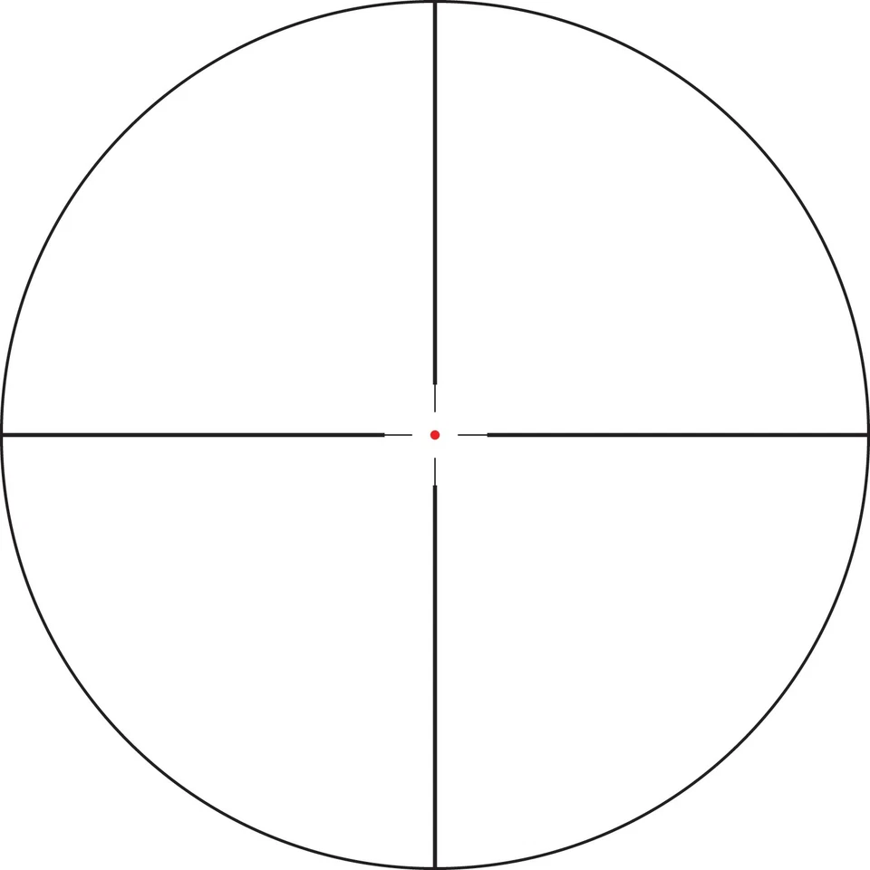 Mira para rifle Vortex Crossfire II 1-4x24 V Brite MOA retícula tapa de caza Foto 4 de 4