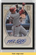 2007 Exquisite Rookie Signatures Heroes 4/10 Mark Reynolds #RH-MR5 Auto READ 0w7