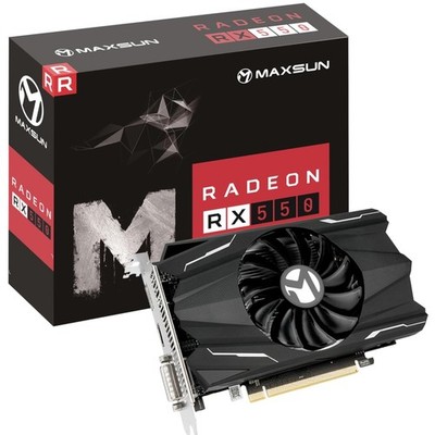 AMD Radeon RX 550 4GB GDDR5 Graphics Card