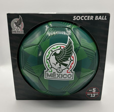 Mexico National Football Soccer Ball Design Size 5 Age 13 Green White NEW