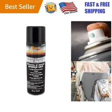 Custom Coat 1K High Build Grey Primer - 12 Oz Spray - Easy Sanding for Auto Use