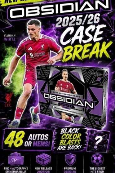 NEW RELEASE 2025/26 OBSIDIAN CASE BREAK
