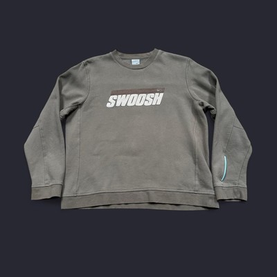 Herren Vintage Y2K Nike Centre Swoosh Spellout Sweatshirt