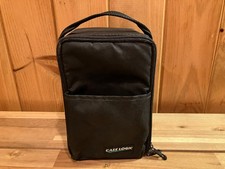 Vintage black Case Logic 15 CD Storage Carrying Case Ridgid Plastic