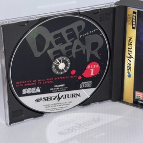 Deep Fear GS-9189 SEGA SATURN Japanese CIB  reg spine card