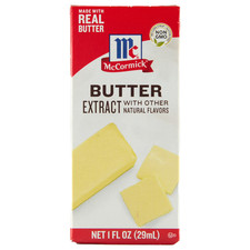 McCormick Butter Extract Natural Flavors 1.0 fl oz Box - FREE SHIPPING