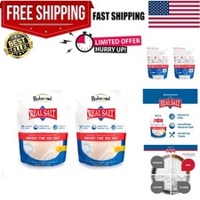 Natural Ancient Sea Salt - 52 Ounce Total from Utah - Unrefined  Gluten-Free