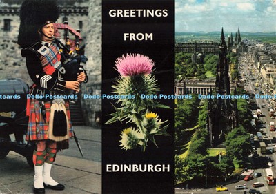 D257579 Grüße aus Edinburgh Levy Brothers 1987 Mehrfachansicht