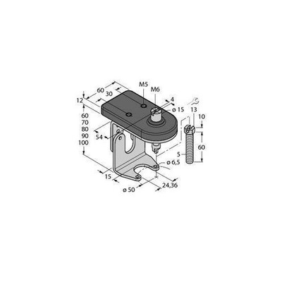 Turck Montageset BTS-DSU35-ZF05-M5 Sensorik 6901123 Montageset