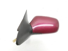 1997 Kia Sephia Left Driver Side View Mirror Red Oem
