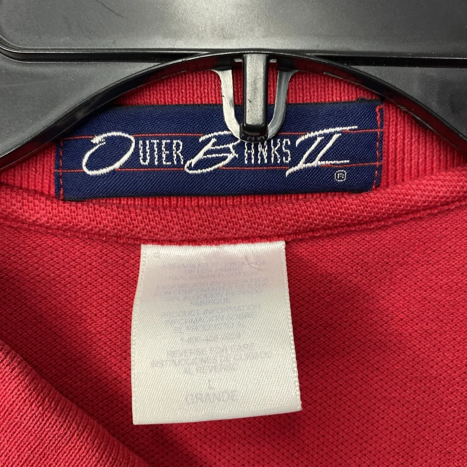 Vintage Aquatic Sports Dive Master Polo Faded Grunge 90s Adult Large L 22x30 - Image 4 of 4