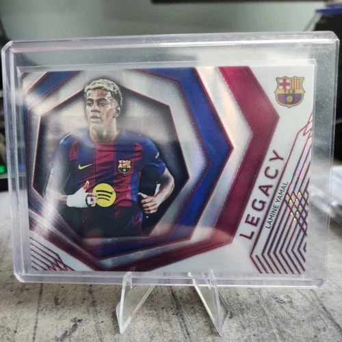 2025-26 Futera Barcelona Platinum Lamine Yamal /5 Legacy #BLG21
