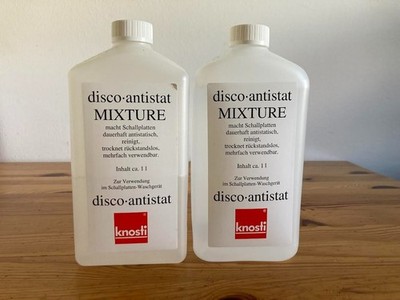 1,L Reinigungsfluid Mixture Knosti Disco-Antistat Schallplattenreinigung + 0,5L