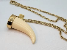 ESTEE LAUDER CHARMING HORN SOLID PERFUME COMPACT EMPTY