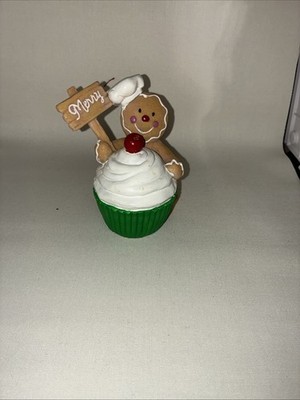 Ashland Brand Gingerbread Merry Christmas Tabletop Accent 5''