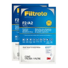 F2 Room Air Purifier Filter, True HEPA Premium Allergen, Bacteria, and Virus,...