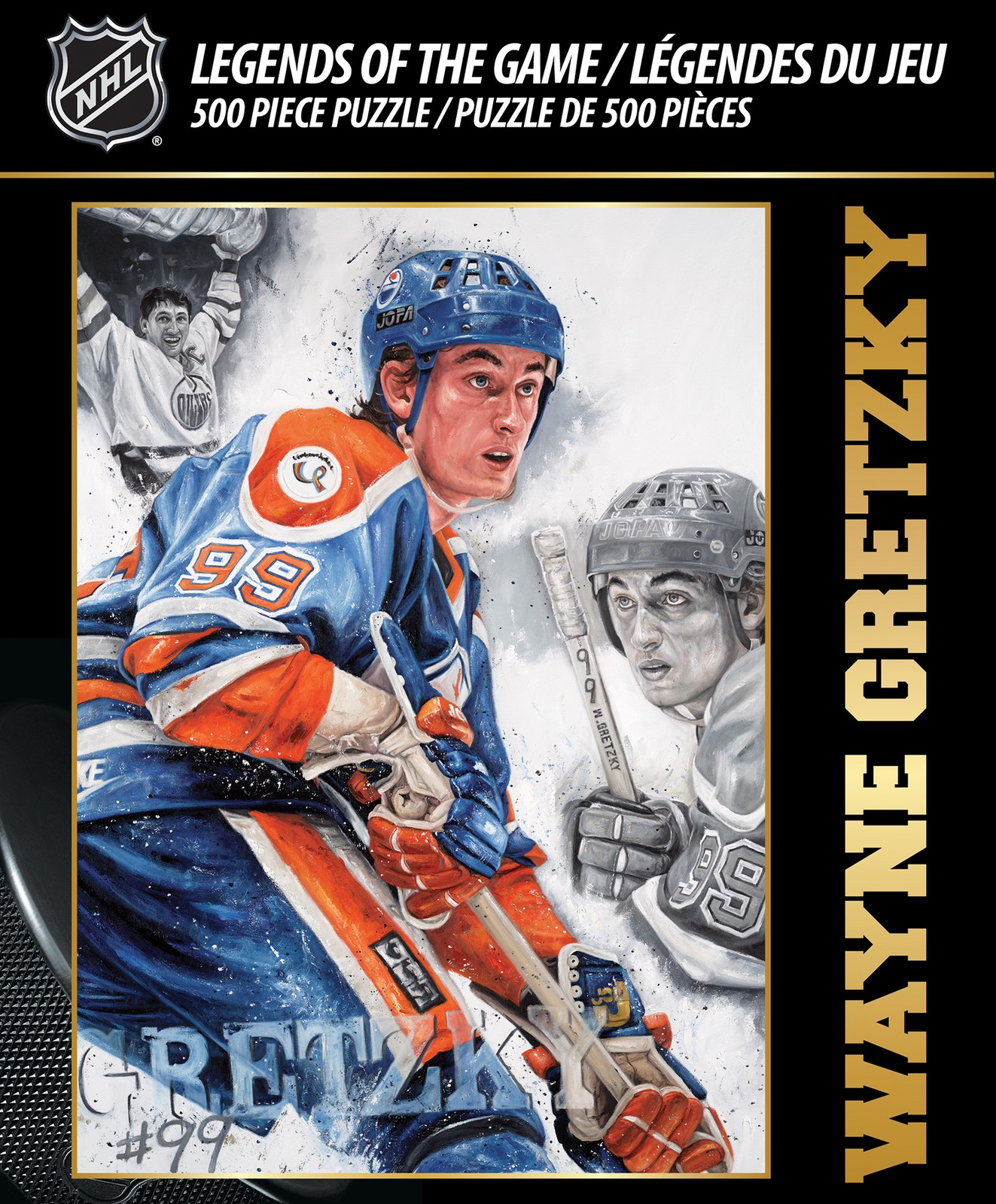 MasterPieces - Legends of the Game - Edmonton Oilers - Wayne Gretzky 500 Piece